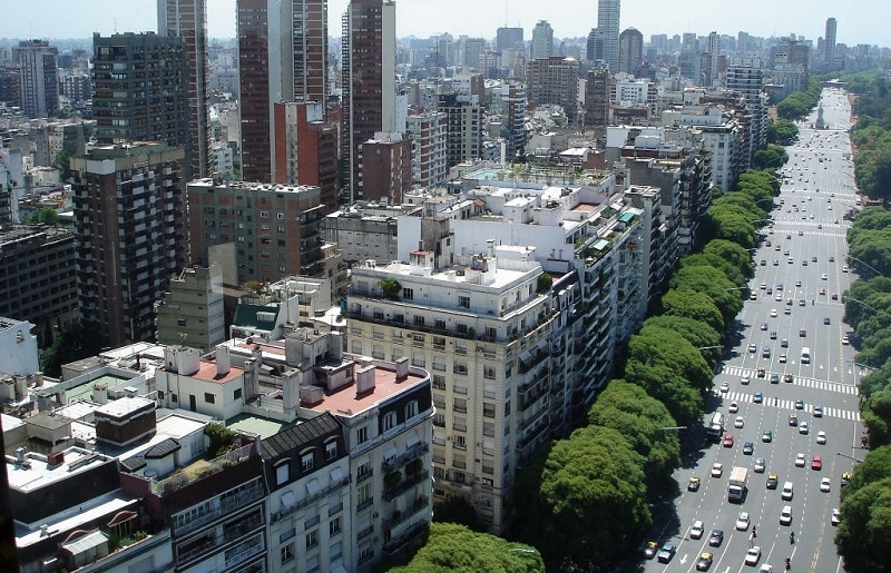 Carros em Buenos Aires