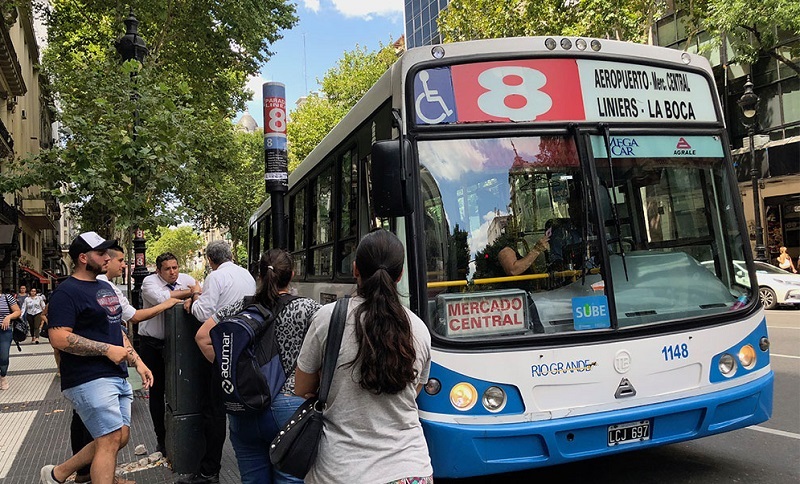 Ônibus em Buenos Aires