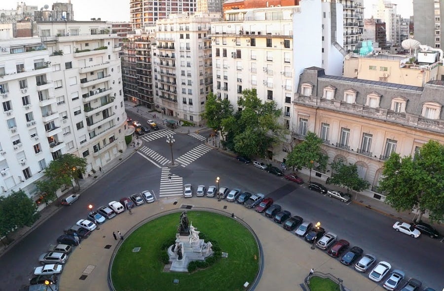 Avenida Alvear em Buenos Aires