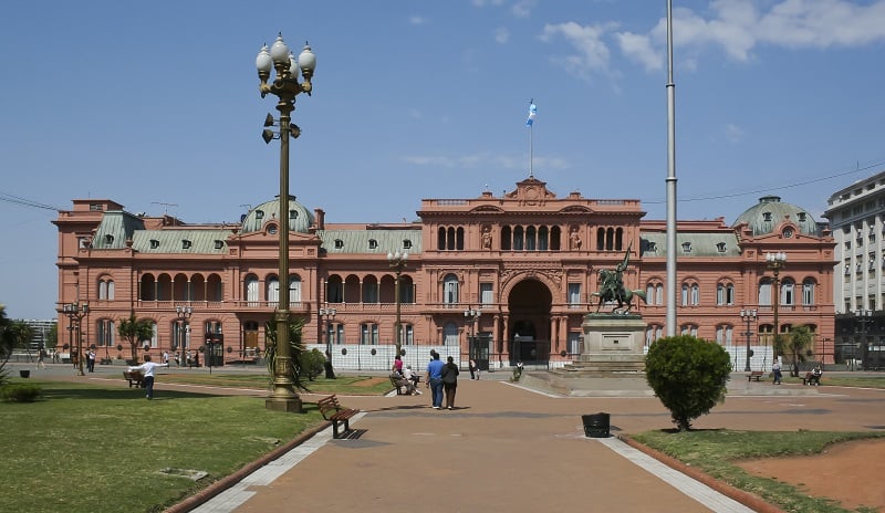Casa Rosada em Buenos Aires