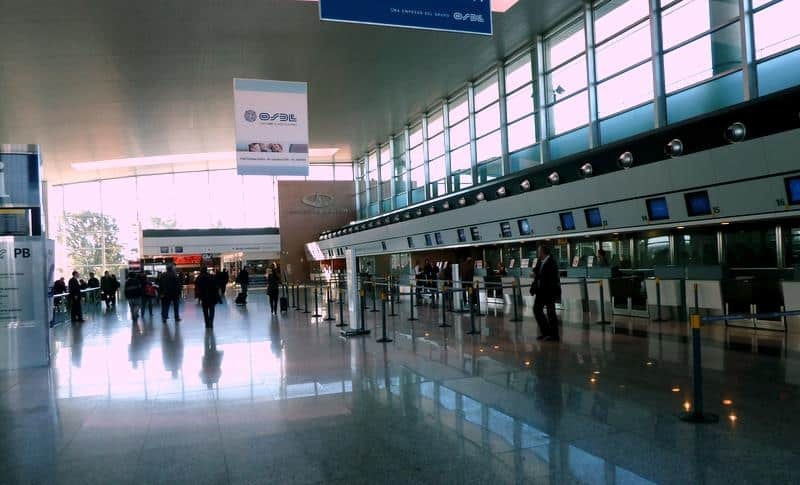 Aeroporto em Córdoba na Argentina