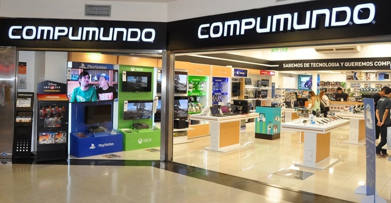 Loja Compumundo em Buenos Aires
