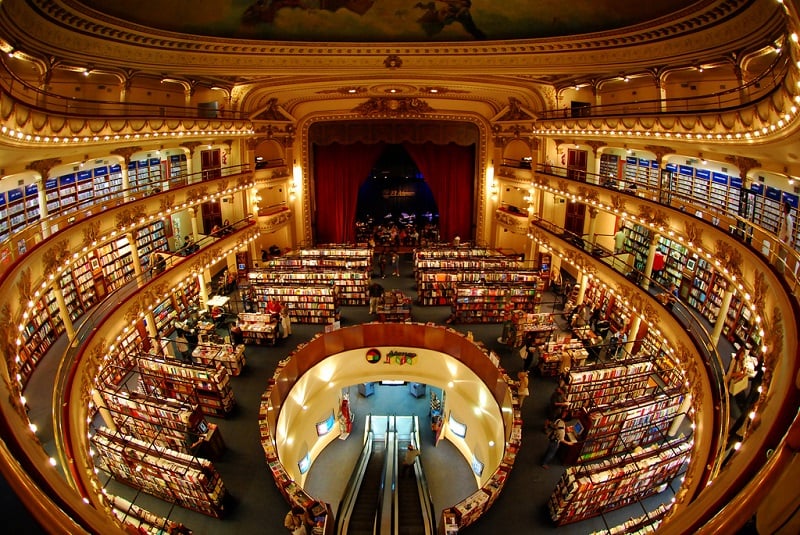 Livraria El Ateneo em Buenos Aires