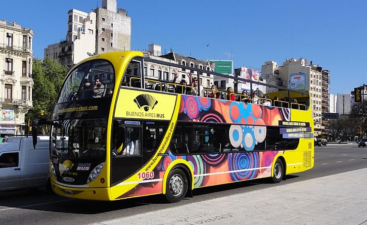 Passeio de ônibus turístico em Buenos Aires