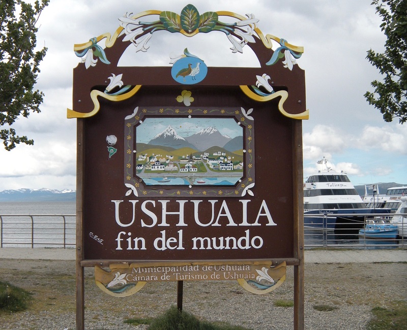 Placa de Ushuaia