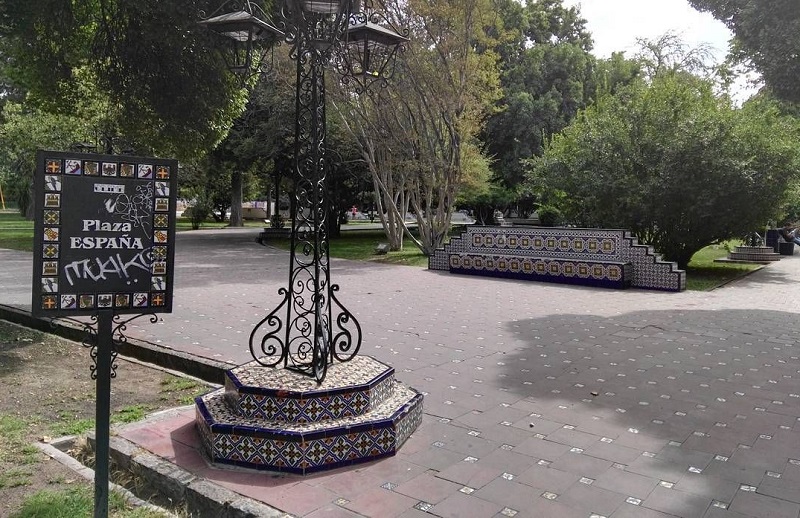 Plaza España em Mendoza