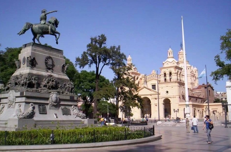 Plaza San Martín em Córdoba