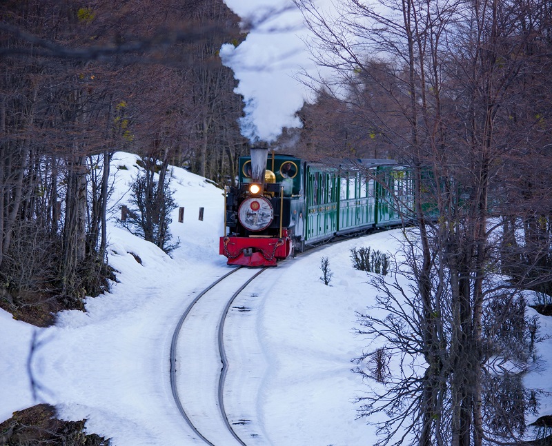 Trem do Fim do Mundo para o verão em Ushuaia