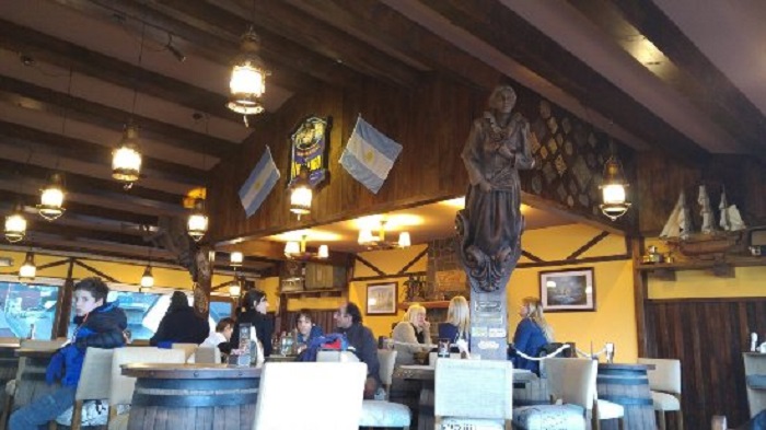 Restaurante de luxo Taberna Del Viejo Lobo em Ushuaia