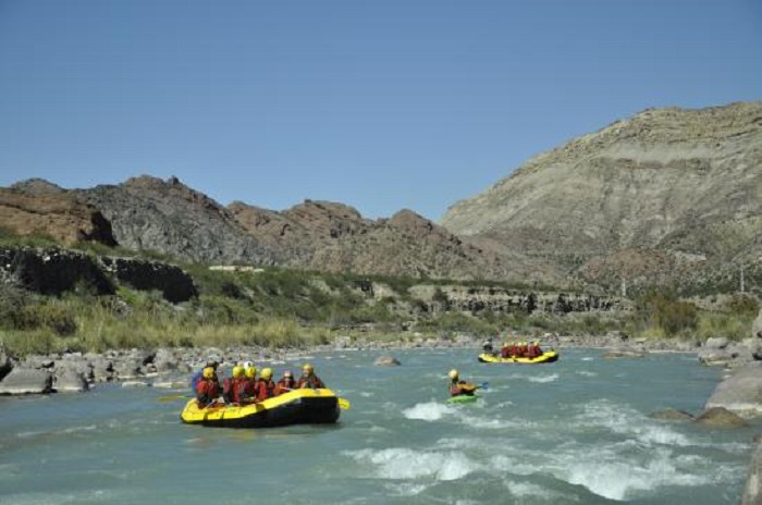 Informações sobre o ingresso do rafting no rio Mendoza